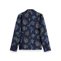 Scotch Shrunk Leaf Jacquard Blazer