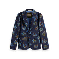 Scotch Shrunk Leaf Jacquard Blazer