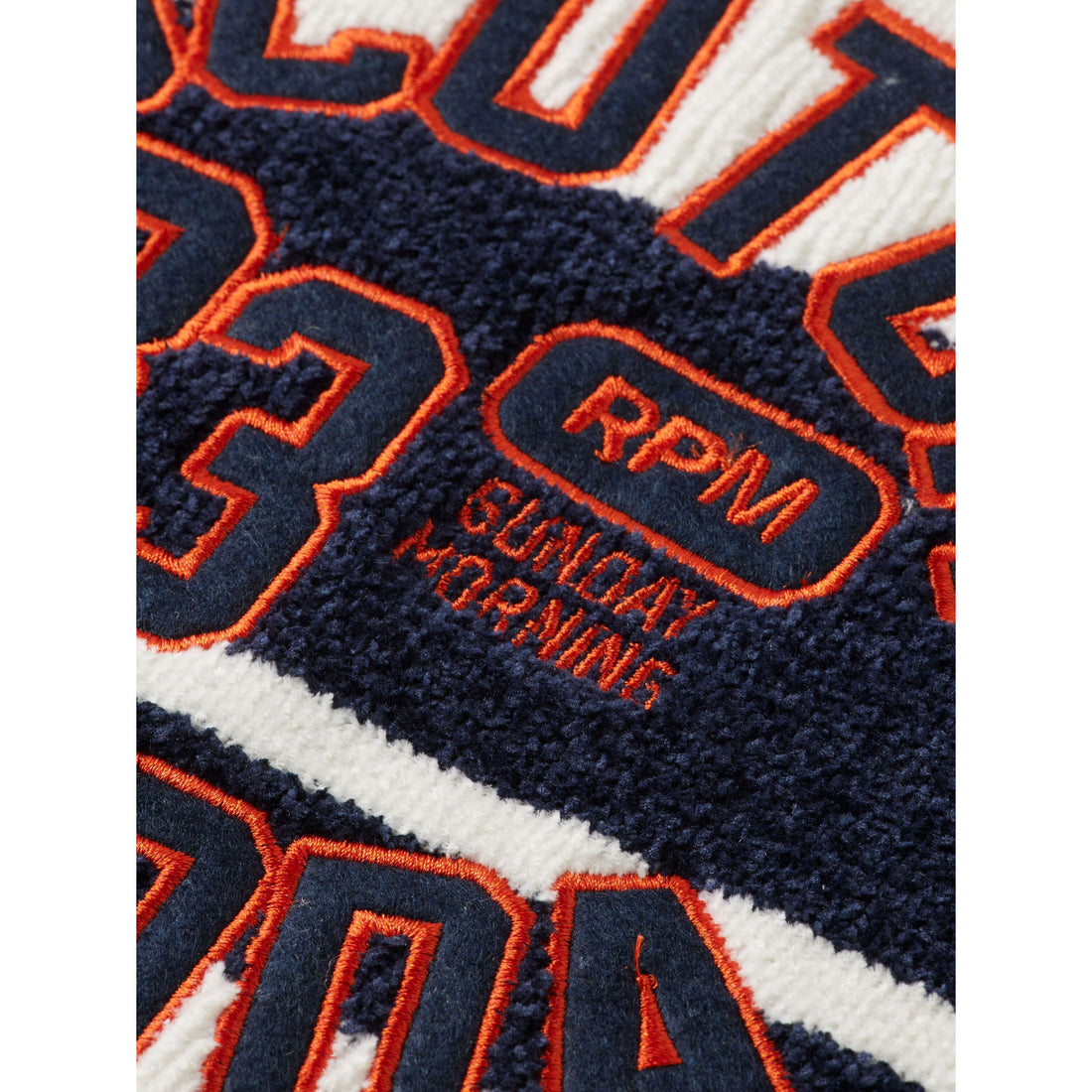 Scotch Shrunk Ecru Chenille Artwork Pullover