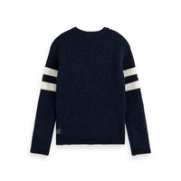 Scotch Shrunk Night Chenille Artwork Pullover