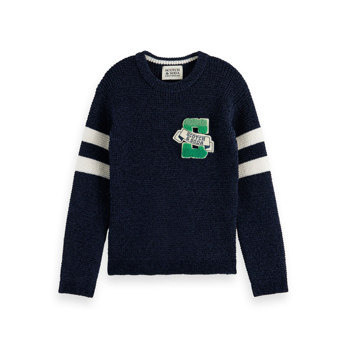 Scotch Shrunk Night Chenille Artwork Pullover
