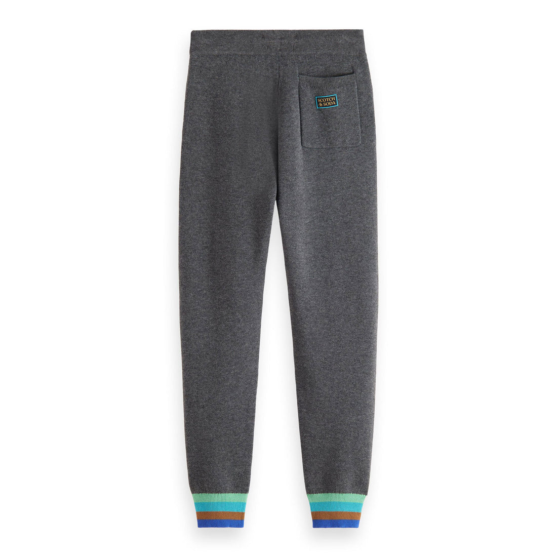Scotch Shrunk Antracite Melange Knitted Sweatpants