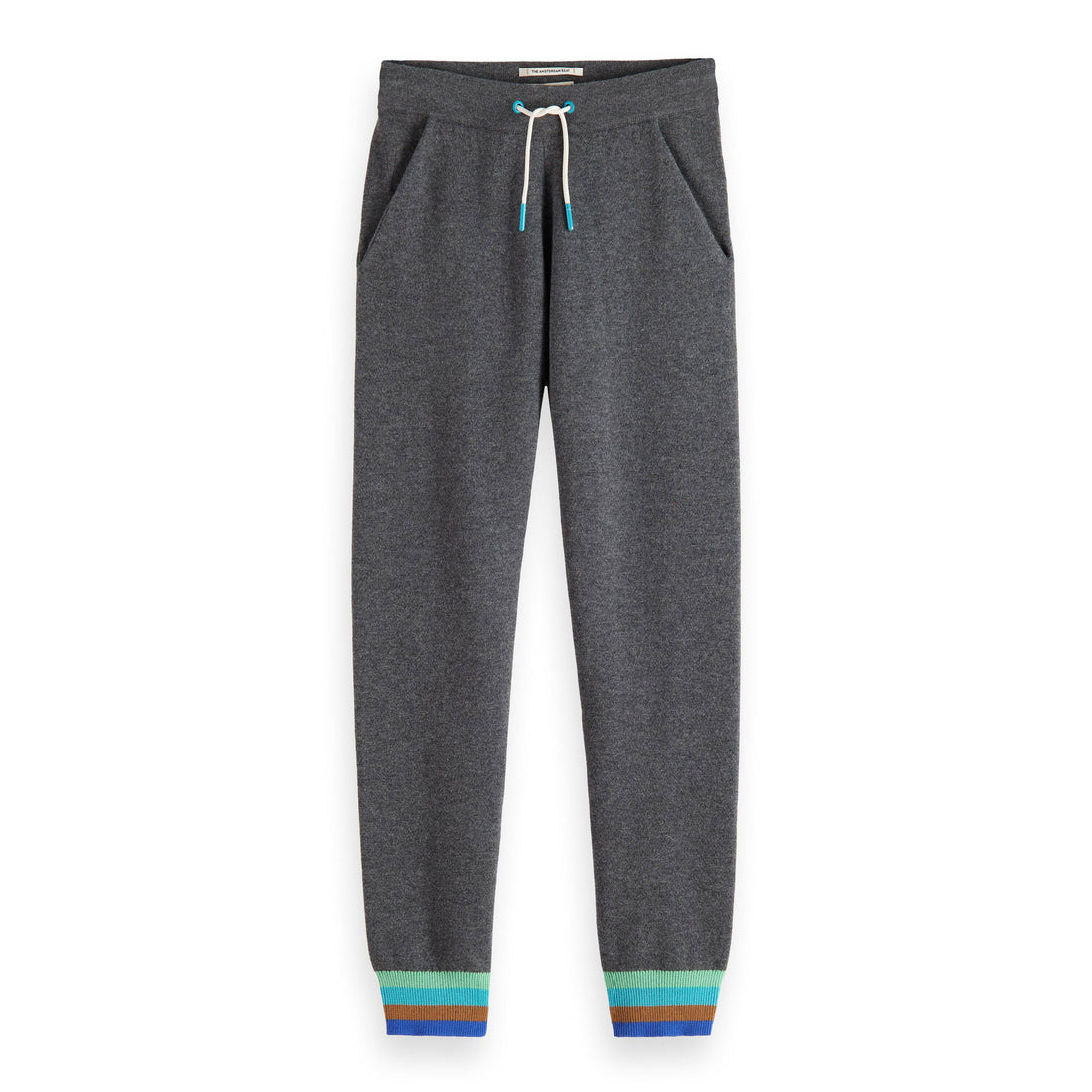 Scotch Shrunk Antracite Melange Knitted Sweatpants