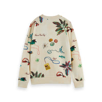 Scotch Shrunk Festival Party Aop Sweatshirt
