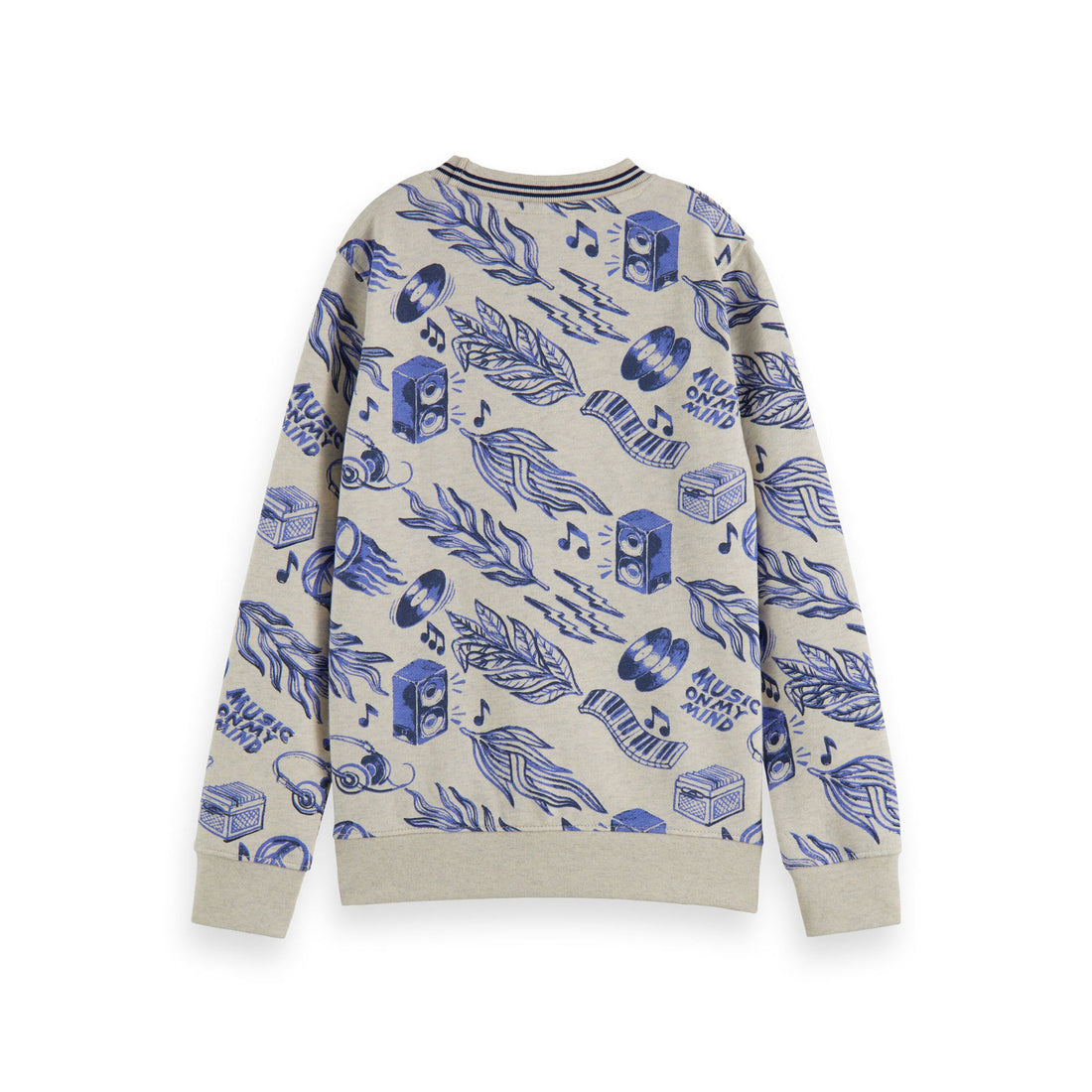 Scotch Shrunk Stereo Lvs Conversion Aop Sweatshirt