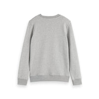 Scotch Shrunk Grey Melange Regular Fit Sweatshirt