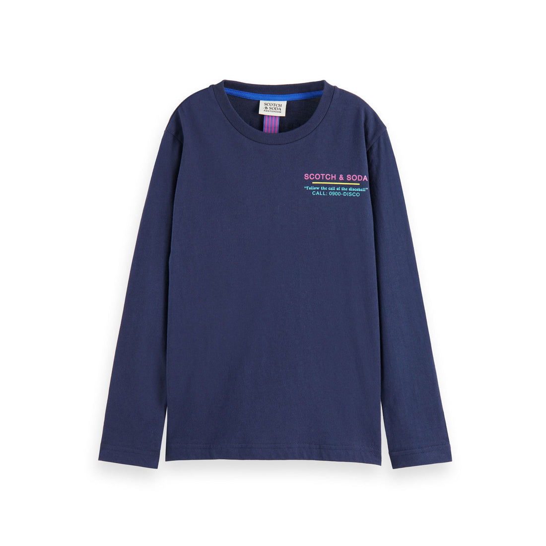 Scotch Shrunk Night Long Sleeved Artwork T Shirt