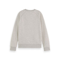 Scotch Shrunk Ecru Regular Fit Artwork Sweatshirt