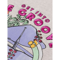 Scotch Shrunk Grey Melange Artwork Sweatshirt