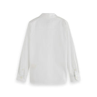 Scotch Shrunk White Slim Fit Dressed Shirt