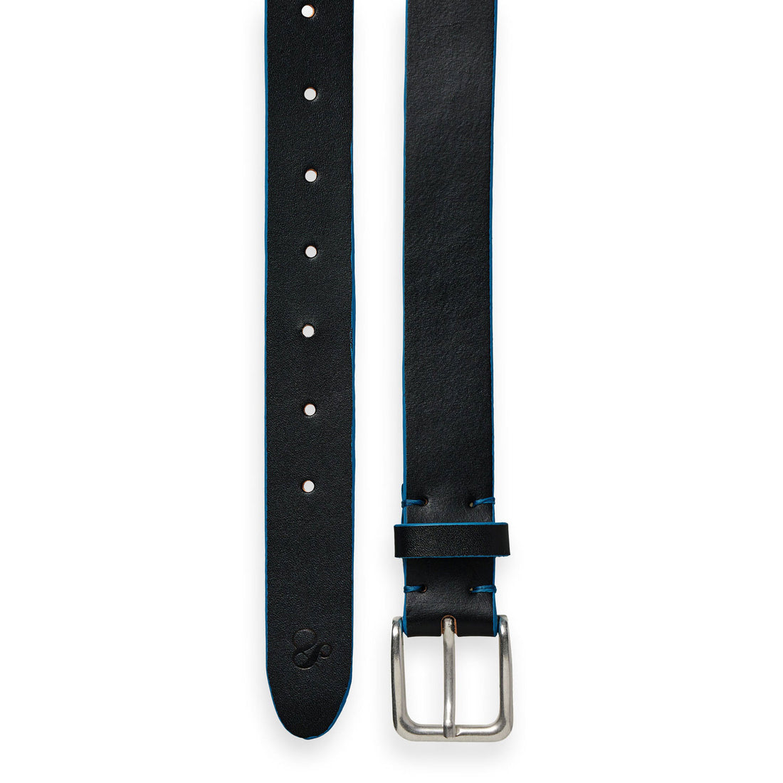Scotch Shrunk Black Leather Belt