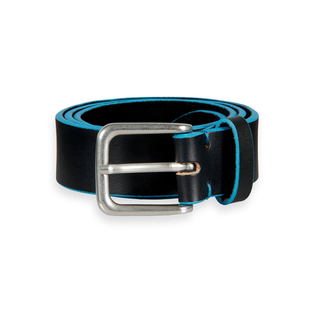 Scotch Shrunk Black Leather Belt