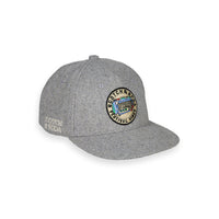 Scotch Shrunk Grey Melange Felt Cap