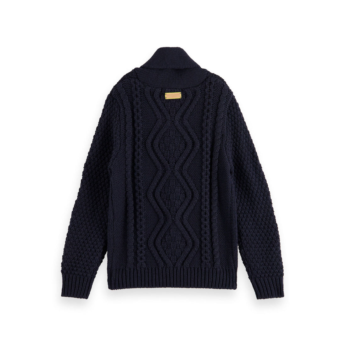 Scotch Shrunk Night Cable Knit Cardigan