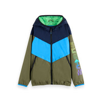 Scotch Shrunk Color Block Jacket