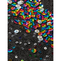 Scotch Shrunk Grey Melange Sequin Pullover