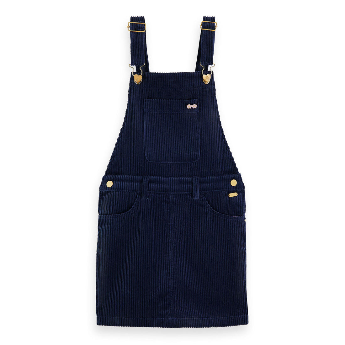 Scotch Shrunk Night Corduroy Dungaree Dress