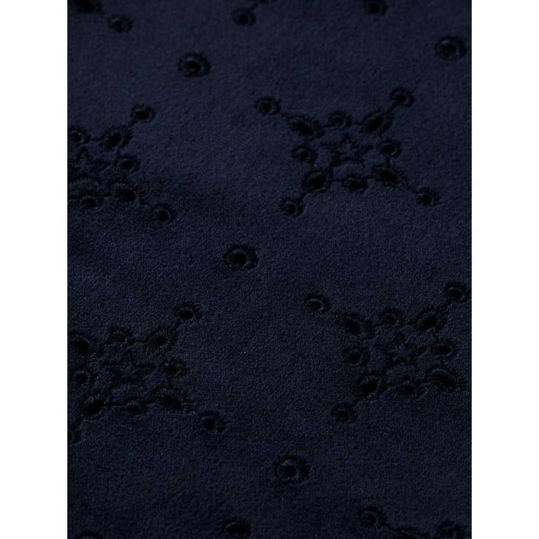 Scotch Shrunk Midnight Velvet Broiderie Anglaise Dress