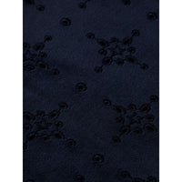 Scotch Shrunk Midnight Velvet Broiderie Anglaise Dress