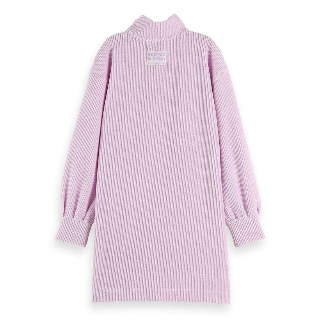 Scotch Shrunk Pink Disoc Corduroy Sweat Dress