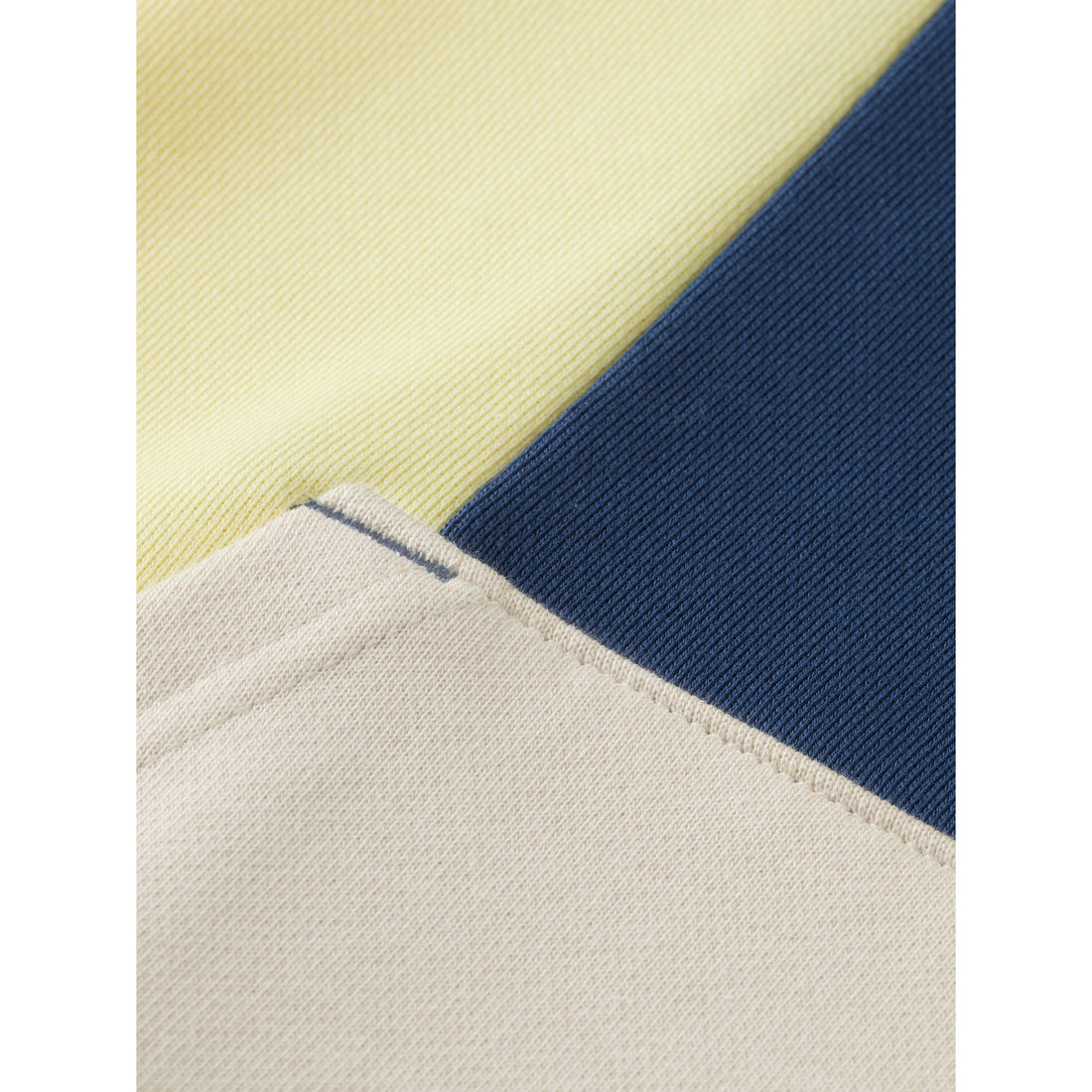 Scotch Shrunk Storm Blue Colourblock Hoodie