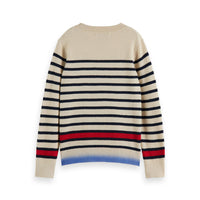 Scotch Shrunk Night Yarn Dyed Stripe Pullover