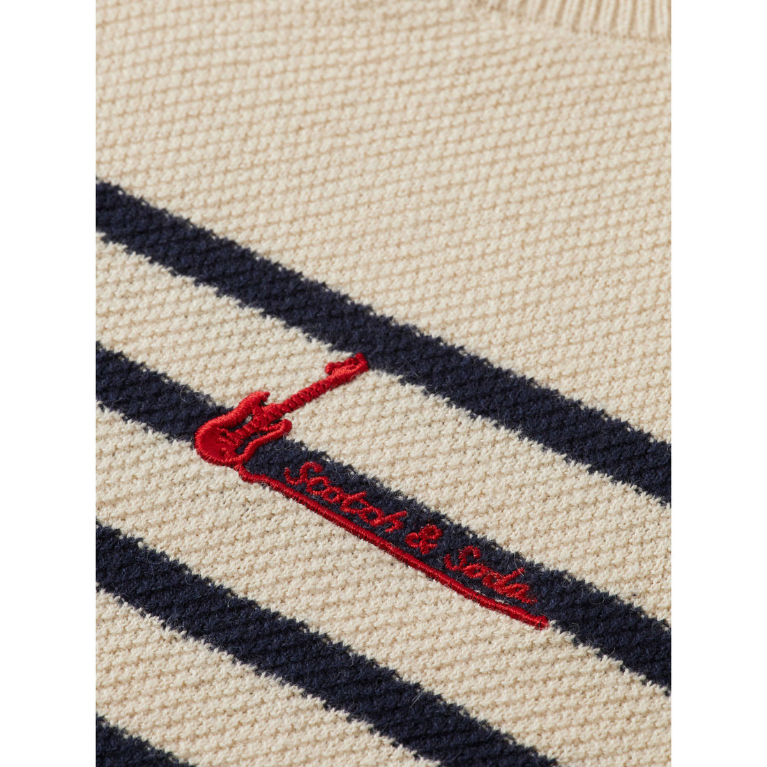 Scotch Shrunk Night Yarn Dyed Stripe Pullover