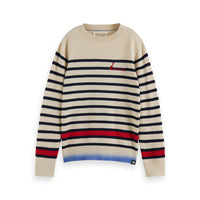 Scotch Shrunk Night Yarn Dyed Stripe Pullover