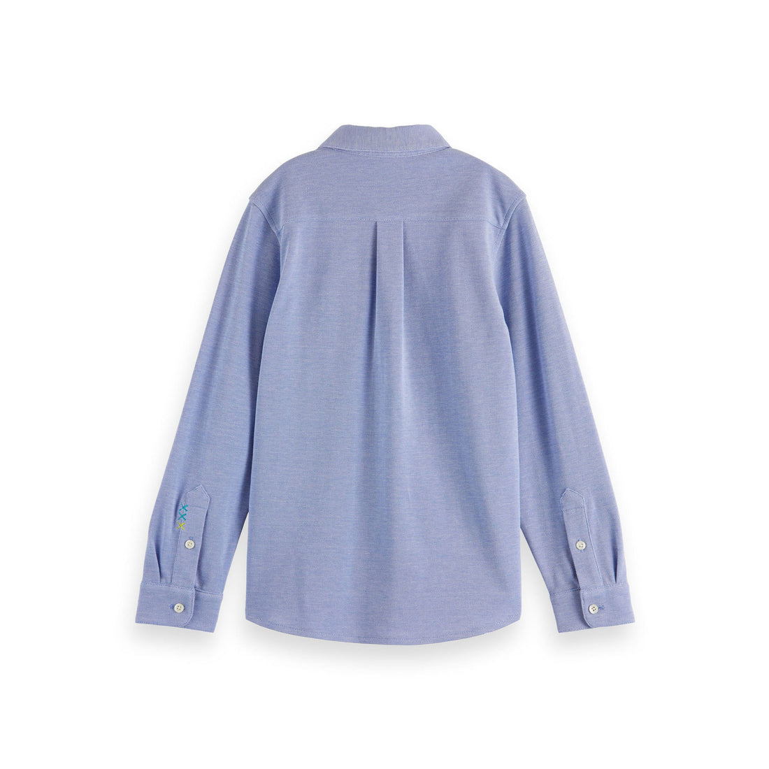 Scotch Shrunk Bluebell Pique Shirt