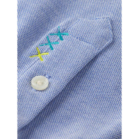 Scotch Shrunk Bluebell Pique Shirt