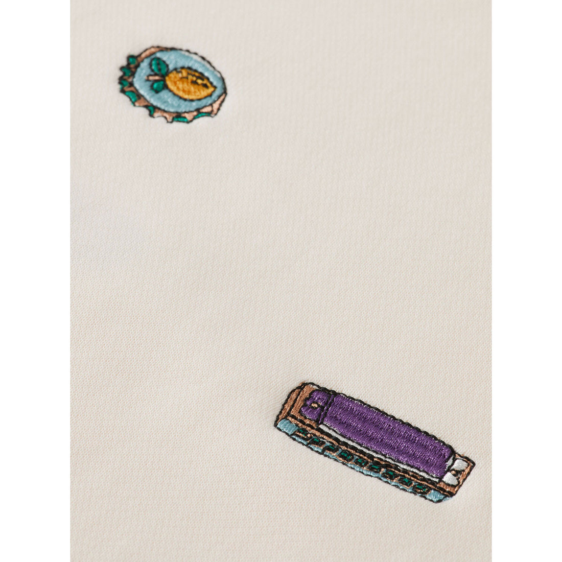 Scotch Shrunk Festival Embroidery Sweatshirt