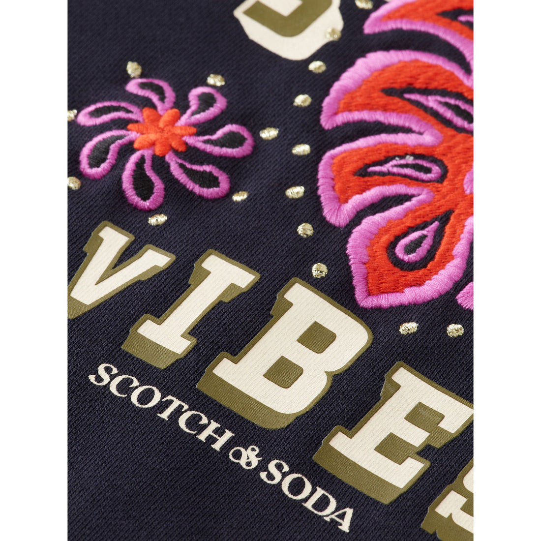 Scotch Shrunk Night Relaxed Fit Arwork Sweatshirt