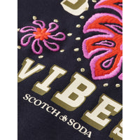 Scotch Shrunk Night Relaxed Fit Arwork Sweatshirt