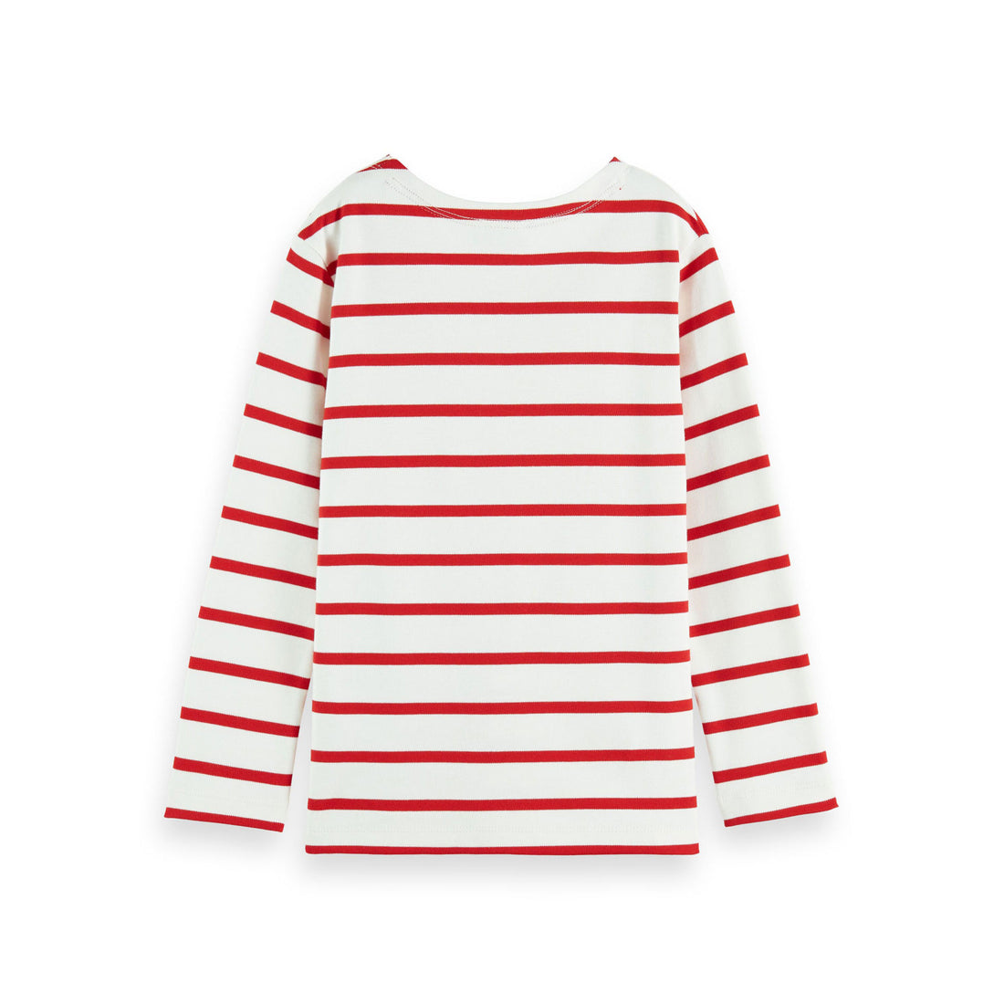 Scotch Shrunk Red Stripe Yarn Dyed T-Shirt