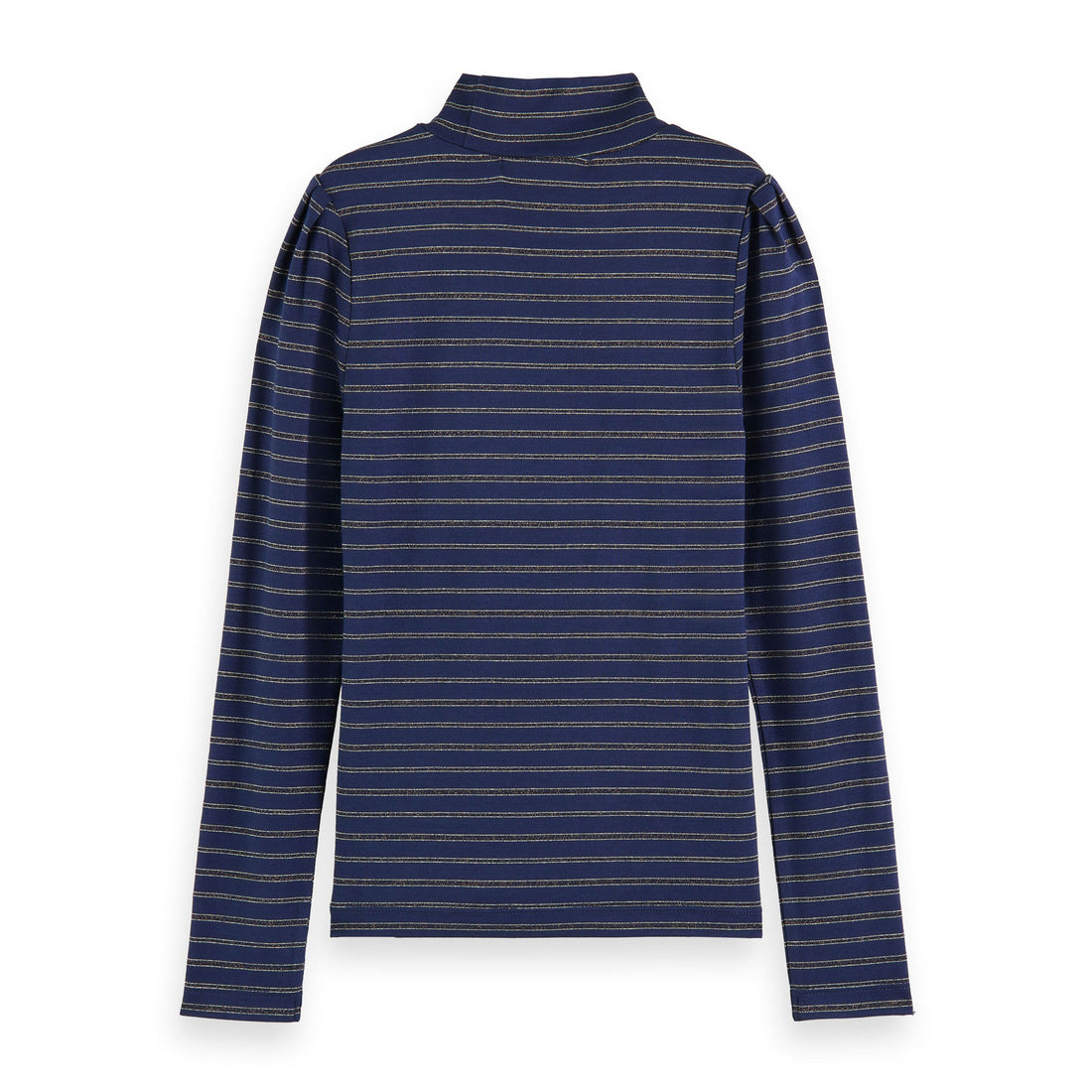 Scotch Shrunk Blue Striped Glitter Shirt