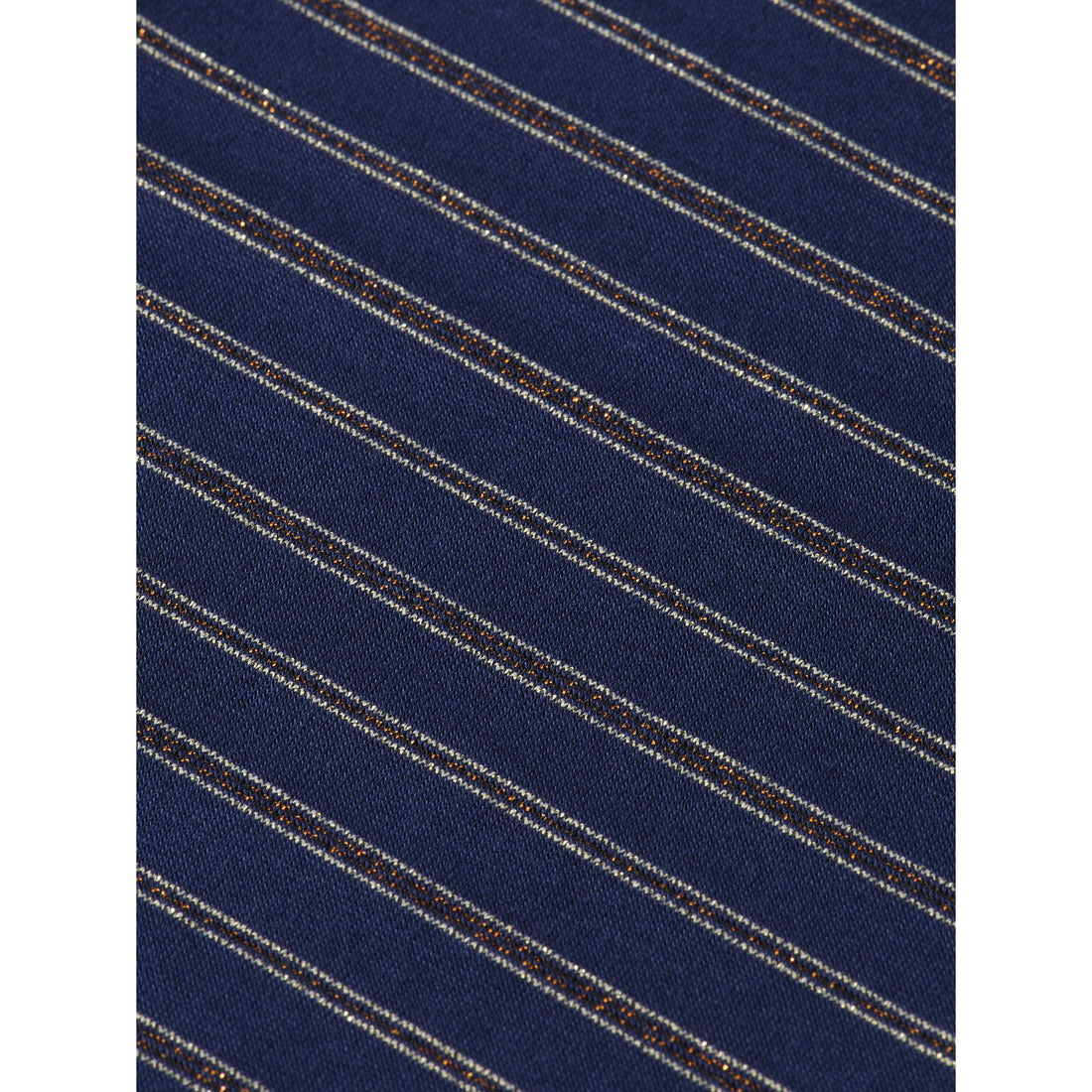 Scotch Shrunk Blue Striped Glitter Shirt