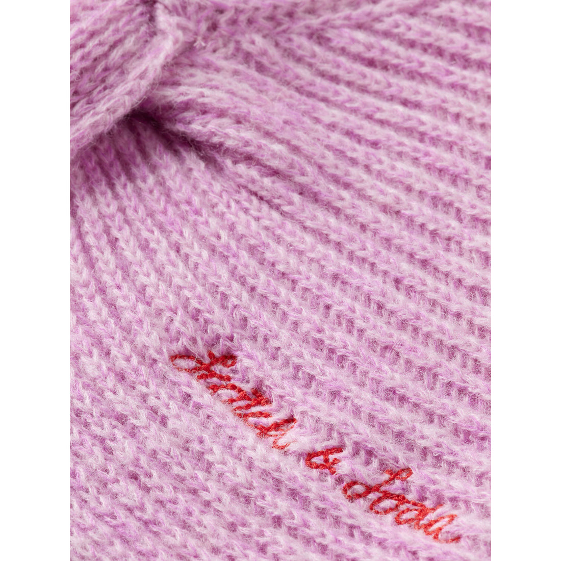 Scotch Shrunk Pink Disco Melange Twisted Pullover