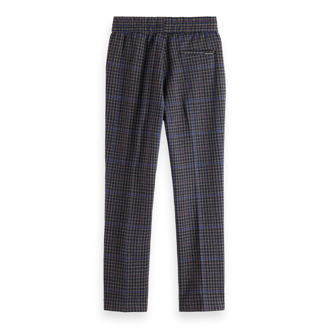 Scotch Shrunk Night Check Slim Fit Knitted Pants