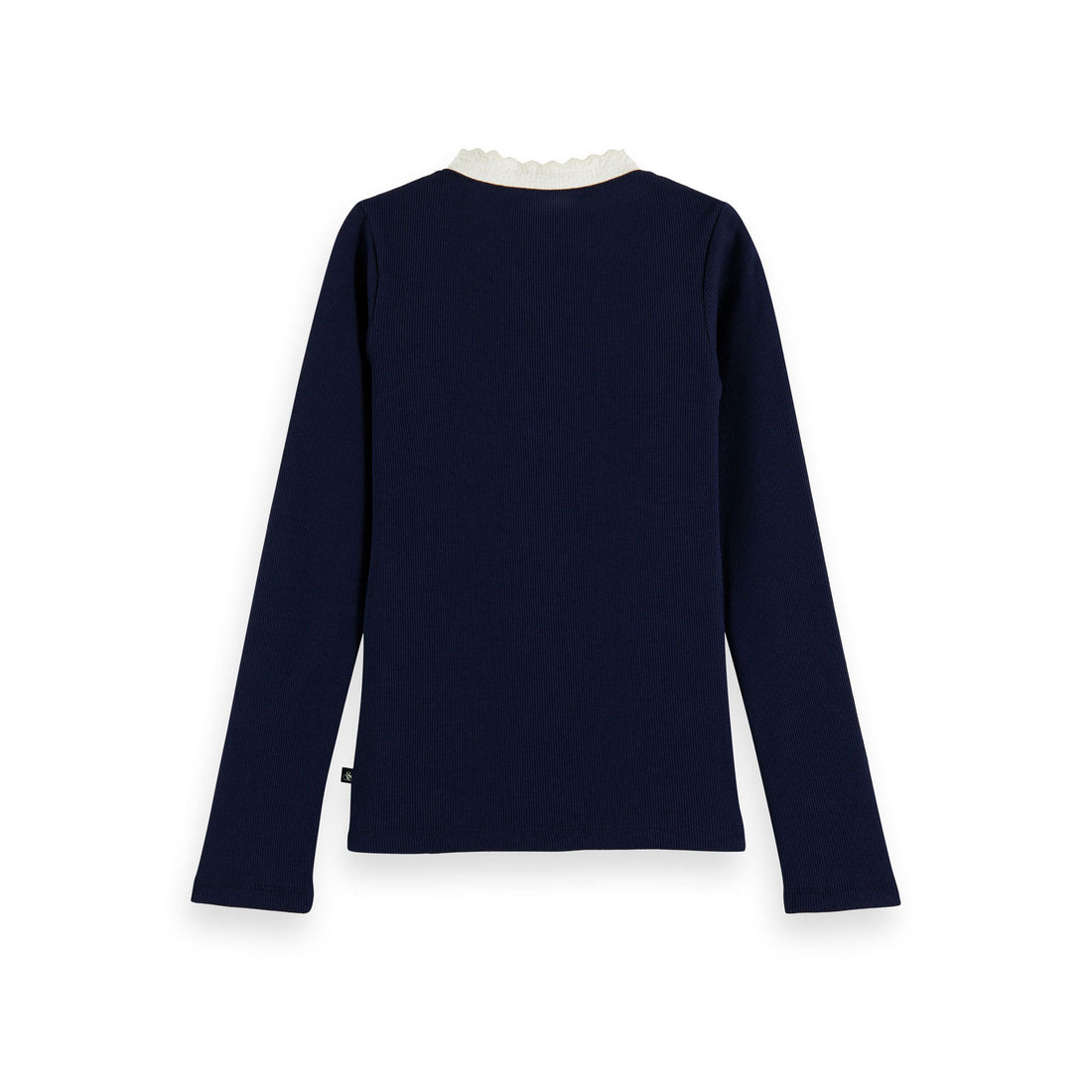 Scotch Shrunk Night Wave Placket Detail T-Shirt