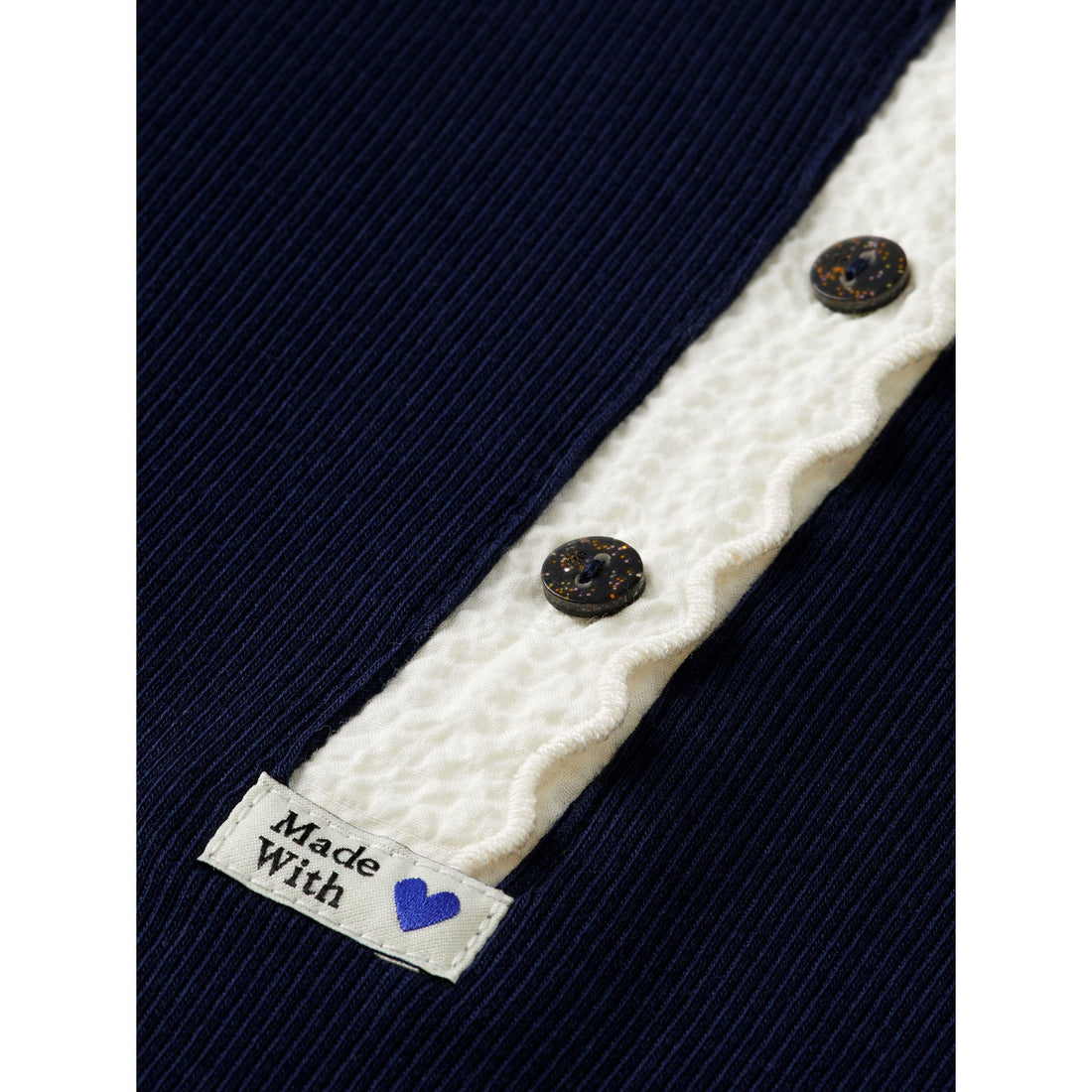 Scotch Shrunk Night Wave Placket Detail T-Shirt