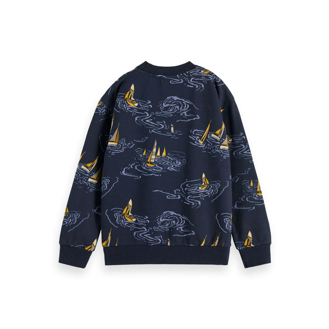 Scotch Shrunk  Sailboats Relaxed Fit Sweatshirt