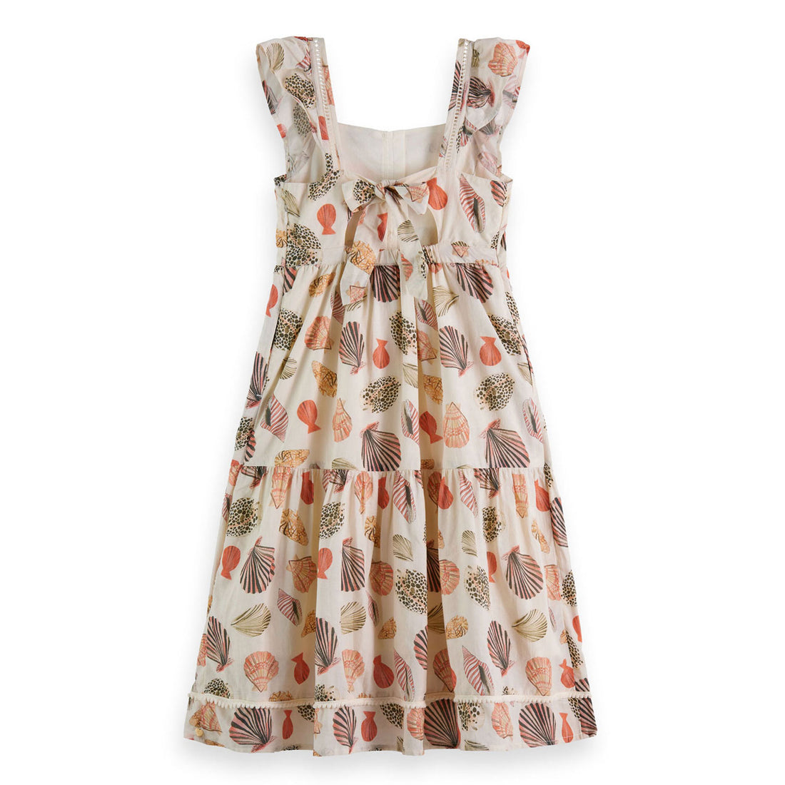 Scotch Shrunk  Shells Allover Cross Strap Dress