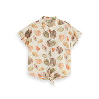 Scotch Shrunk  Shells Allover Knotted Shirt