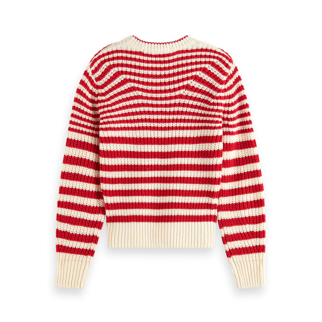 Scotch Shrunk  Red/ White Striped Pullover