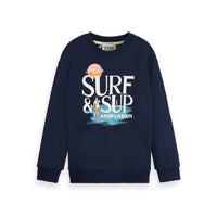 Scotch Shrunk  Night Relaxed Fit Sweatshirt