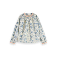 Scotch Shrunk  Surf n Sup Allover Printed Woven Blouse