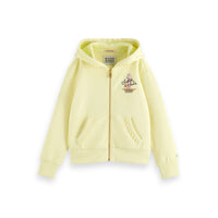 Scotch Shrunk  Fresh Lemon Soft Zip Hoodie
