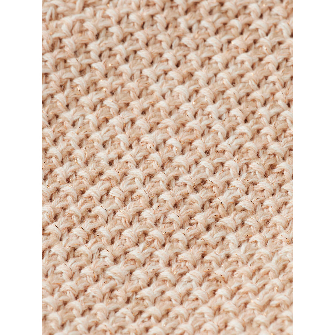 Scotch Shrunk  Sand Melange Lurex Blend Cardigan