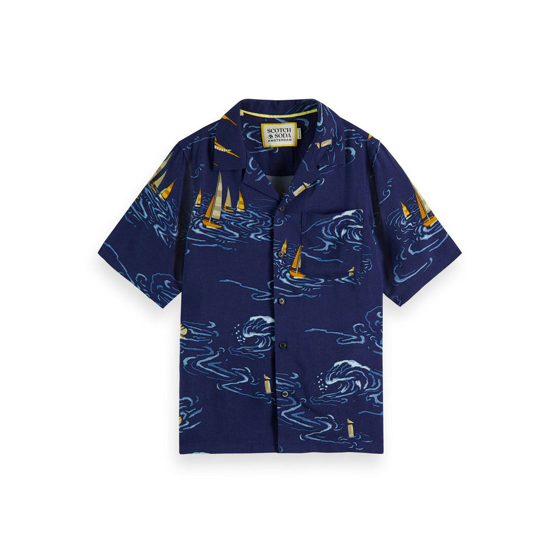 Scotch Shrunk  Sailboats Allover  Shirt