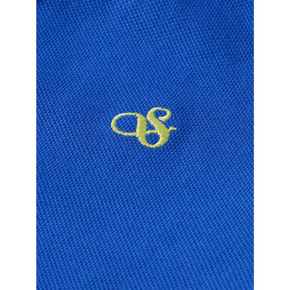 Scotch Shrunk  Harb Blue Detail Polo